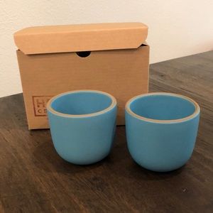 BRAND NEW Heath Ceramics Small Modern Cups (Set of 2)